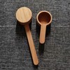 Wooden Coffee Dosing Spoon Set, Powder Spoon Made of Dark
