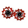 Hope 12 Tooth Jockey Wheels - Pair Red