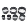 Yuhtech Round Hole Punch Set, 7 Pieces Leather Craft Set