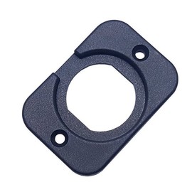 1-hole plate / Recessed round socket bracket 1-hole plastic type / 1구판 / 매립형 원형 소켓 브라켓 1구홀 플라스틱형
