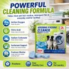 Enzyme Washing Machine Cleaner Tablets for Pet Owners, [2X Power]