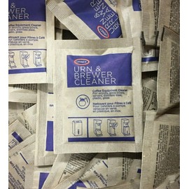 Urnex CASE OF 100 URNEX DEZCAL COFFEE URN BREWER CLEANER PACKETS