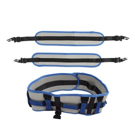 Transfer Belt Stable Support Uniform Force EVA Transfer and Walking Gait Belt with Leg Loops for Patients Elderly S
