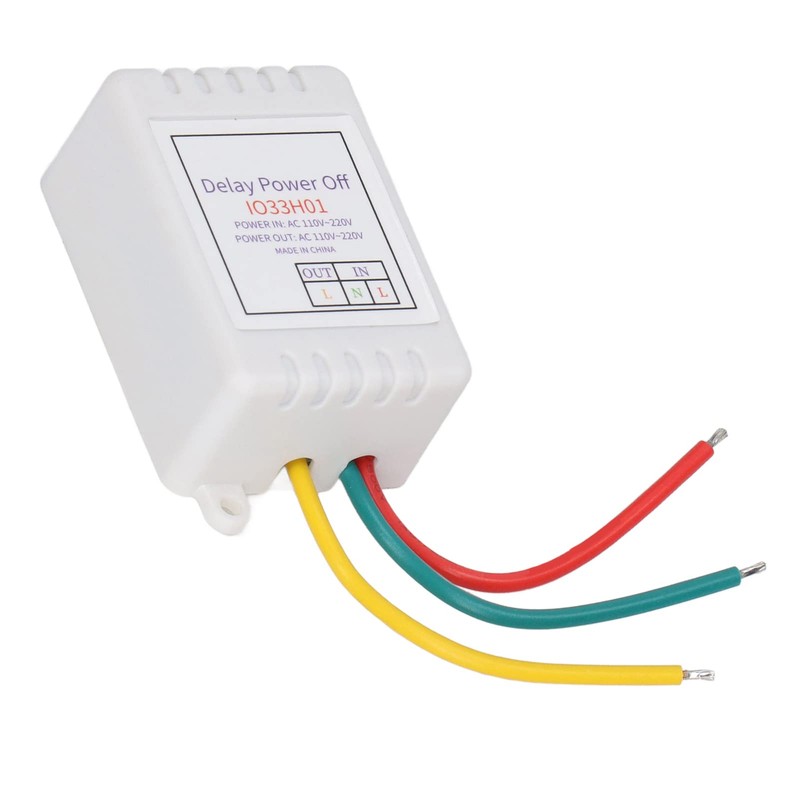 Fdit Delay Timer, Relay Switch Wide Application Various Modes 110V‑220V