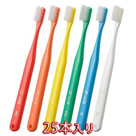 Oral Care Tuft 24 Toothbrush No Cap, 25 Pieces MH Assorted