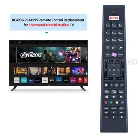 RC4995 Replacement Remote Control for Medion TV RC-A4995 R/C A4995 RCA4995 MB120 MB110