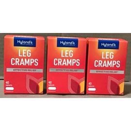 Lot Of 3 Hylands Leg Cramps Homeopathic - 40ct caplets Exp:01/2026