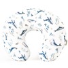 GRSSDER Reversible Nursing Pillow Cover, Ultra Soft Stretchy Minky Removable