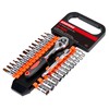 Egofine 28pcs 1/4 Inch Ratchet Socket Wrench Set, Drive Socket