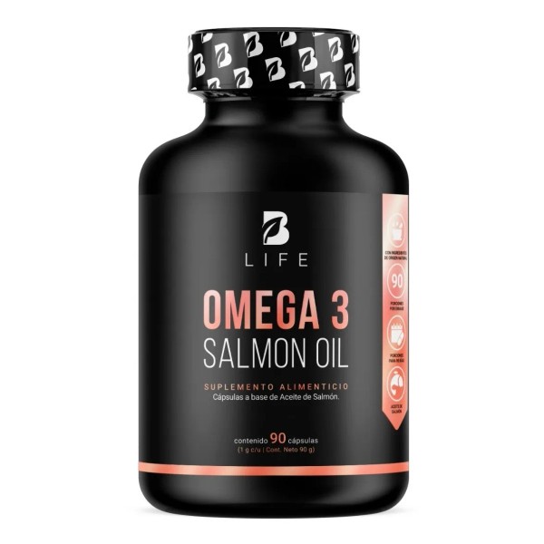 Omega 3 De Salmón 90 Cápsulas (epa - Dha). Salmon