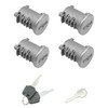 4 Pack Lock Cylinder for Yakima SKS Car Rack System
