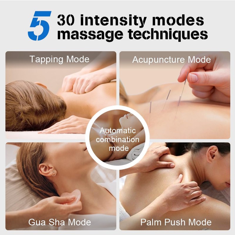 PENTASMART Smart Neck Massager, Electric Pulse EMS, Relieve Neck Pain,