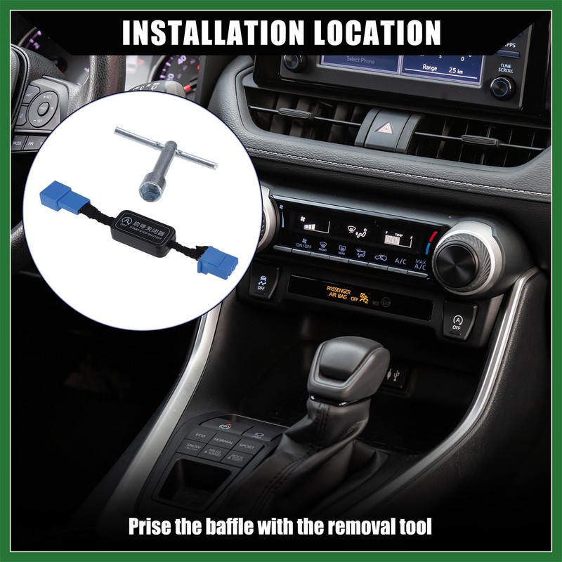 Motoforti Auto Start Stop Delete/Disable for Toyota RAV4 2020-2023 /