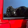 Black Panther Vinyl Decal Sticker, 5.51 x 5.43 inches, 2-Pack,