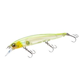 DUEL L-Bass Jerkbait Slow Floating 110mm Ghost Chart Back Bass Fishing