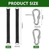 Pack of 2 Hammock Attachment, Tree Swing Strap Swing Suspension
