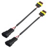 BGTXINGI 2Pcs D1S D2S D3S D4S to 9005 9006 Wiring
