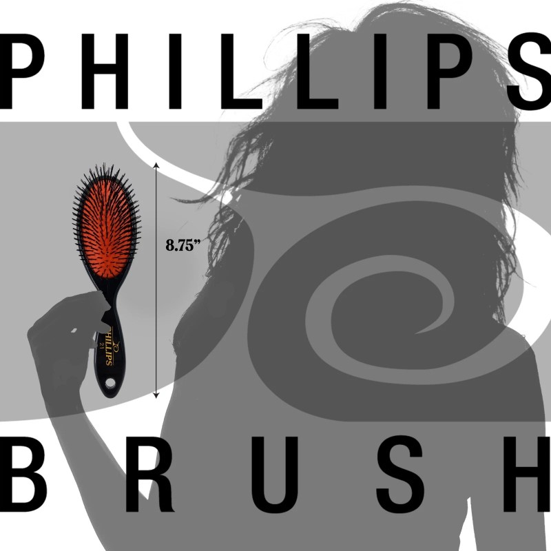 Phillips Brush # 21 Professional Hair Brush with nylon bristles