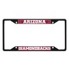 Fan Mats 31296: Arizona Diamondbacks Metal License Plate Frame Black