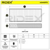 RIDEX Cabin Air Filter 424I0373 Pollen Filter Activated Carbon Filter