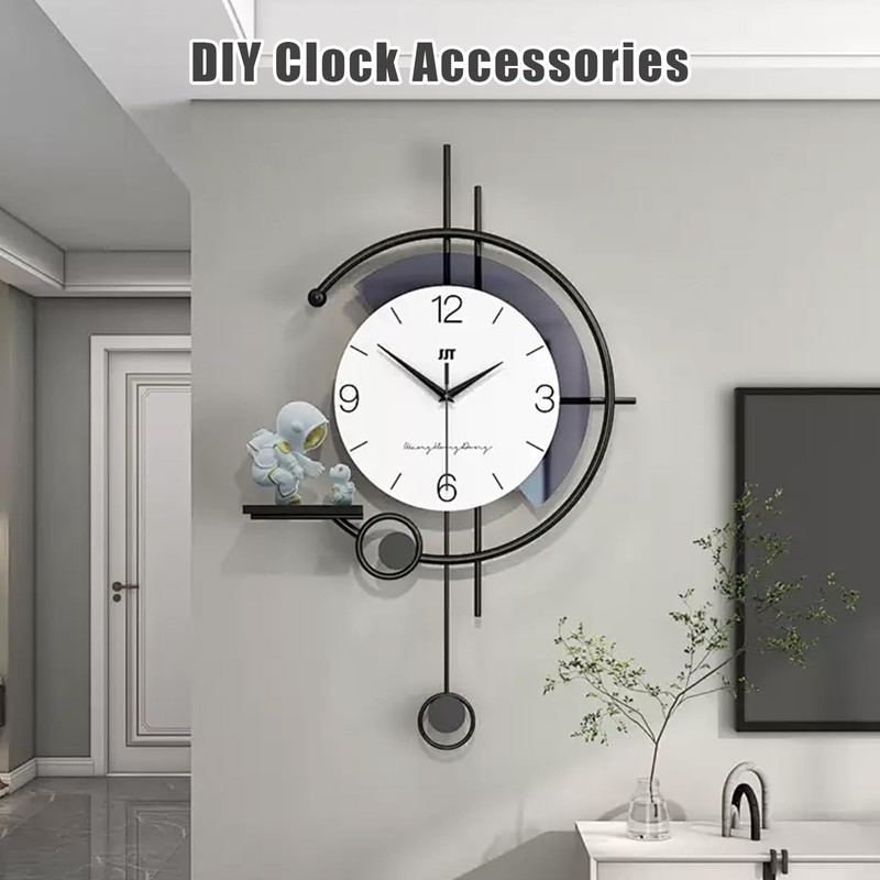 YdseozODCF Radio-Controlled Clock Movement Set with 4 Pairs of Hands,