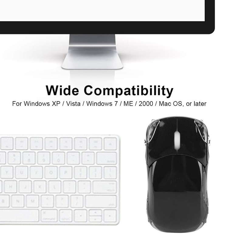 mouse inal¨¢mbrico Bluetooth de 2,4 GHz, mouse ¨®ptico port¨¢til 1600