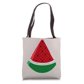 Free Palestine Watermelon Palestinian Keffiyeh Palestine Tote Bag