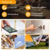 LANDIBO 6-in-1 Multifunctional Metal Flower Hammer & Screwdriver Tool Set,