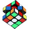 VFunix 2x2 Speed Cube with Storage Pouch, Stickered Edition 2.0,