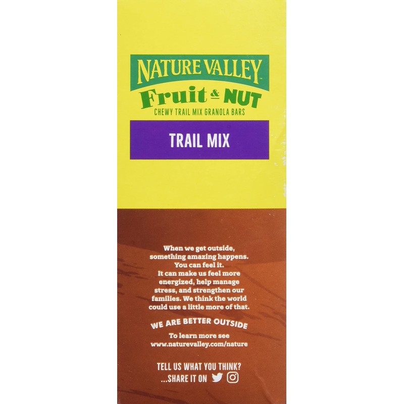 Nature Valley Granola Bars, Fruit & Nut, Chewy Trail Mix