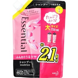 Kao Essential Fluffy Moisturizing SP Refill, Medium Spout, 24.3 fl oz (720 ml)