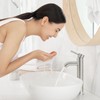 VOTON Vessel Sink Faucet Chrome Modern Tall Bathroom Faucets Single