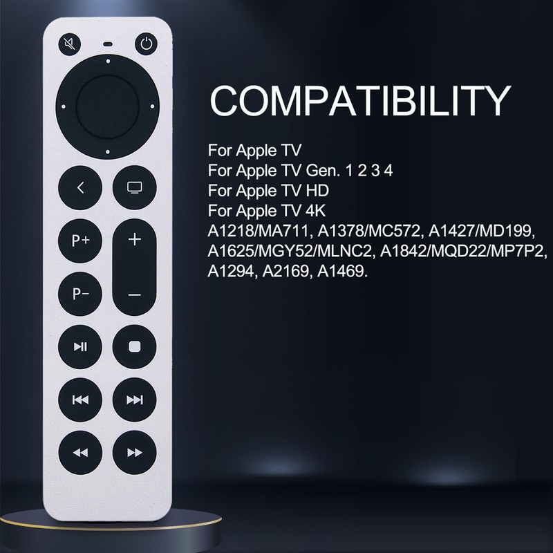 Universal IR Remote Control Compatible with Apple TV, JKZTJOF Remote