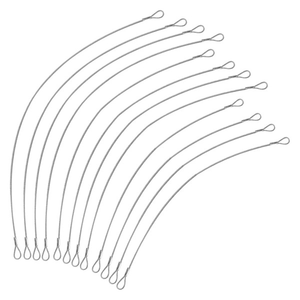 12 Pack Stainless Steel Coated Security Cable Lightweight Bicycle Lock