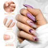 200 PCS Nail Forms for Builder Gel, AHIER Self-adhesive Nail