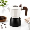 Double-valve Moka Pot Aluminum Coffee Kettle for Home Brewing –