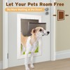 PAC11-11039 Dog Door Replacement Flap | Heavy-Duty PVC Material |