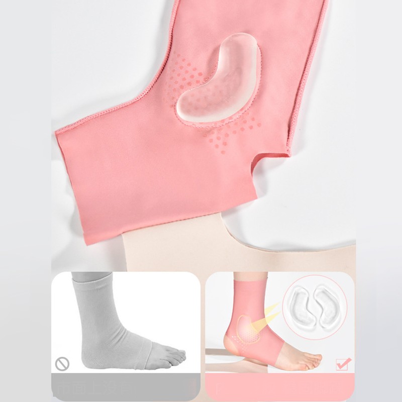 Ankle Brace Breathable Compression Ankle Brace Pink Elastic Sprain Foot