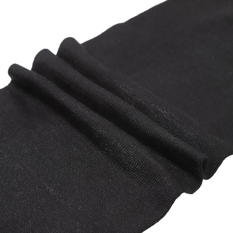 Blue Beam 100% Silk Arm Cover, Leg Warmers, UV Protection,
