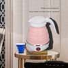 Portable Foldable Electric Kettle Travel Foldable Electric Kettle Collapsible Water