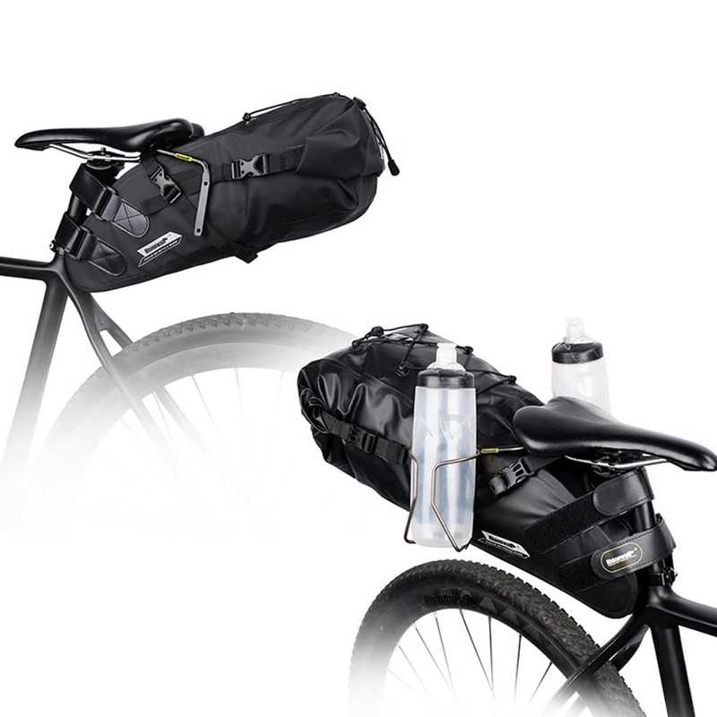 HXBER Bike Saddle Bag Stabilizer Bracket Bike Tail Bag Mount