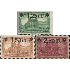 German Reich 116-118 (complete excl. Post-fresh 1920 print edition (stamps for collectors)
