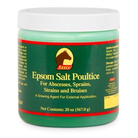 Gel Terapéutico para Caballos - Poultice de Sales de Epsom - 567 gramo - Adulto