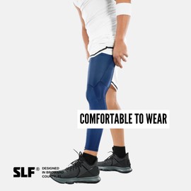 Hue Navy Blue Pro Leg Sleeve