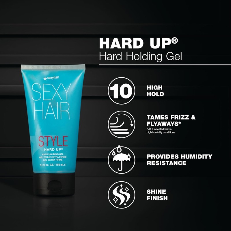 Sexy Hair Style Hard Up Gel, 16.9 Fluid Ounce