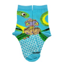 Baby Snake Socks (Ages 5-7) Toddler Shoe Size 12-2