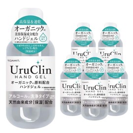 Uru Clin Hand Gel, 2.0 fl oz (60 ml), Alcohol, Cleaning Type, Hands, Hands, Portable, Deodorizing, No Water, Contains Tsbosha Extract/ake Extract (6)