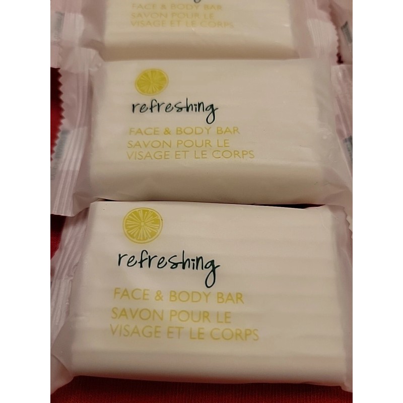 Refreshing Face & Body Bar Lot Of 12 Travel Size