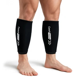 Comfitech Shin Splint Ice Pack Wrap 2 Pack, Reusable Leg Ice Pack Sleeve for Knee & Calf, Flexible Gel Cold Pack for Ankle & Arm, Hands-Free Design for Comfort and Support, Medium