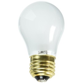 Westinghouse Lighting 0399600 15-watt, 120 Volt Frost Incandescent A15 Light Bulb, 2-Pack